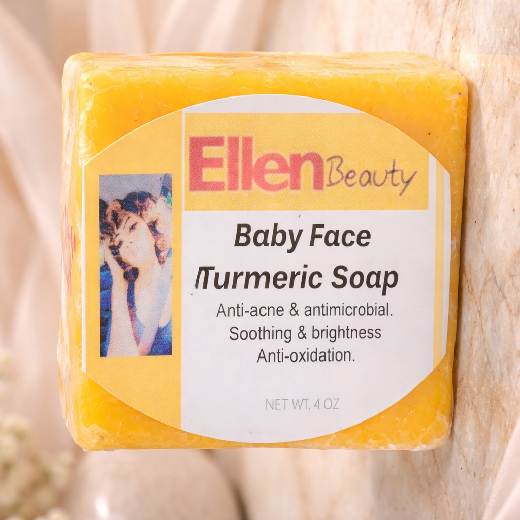 Baby face turmeric soap