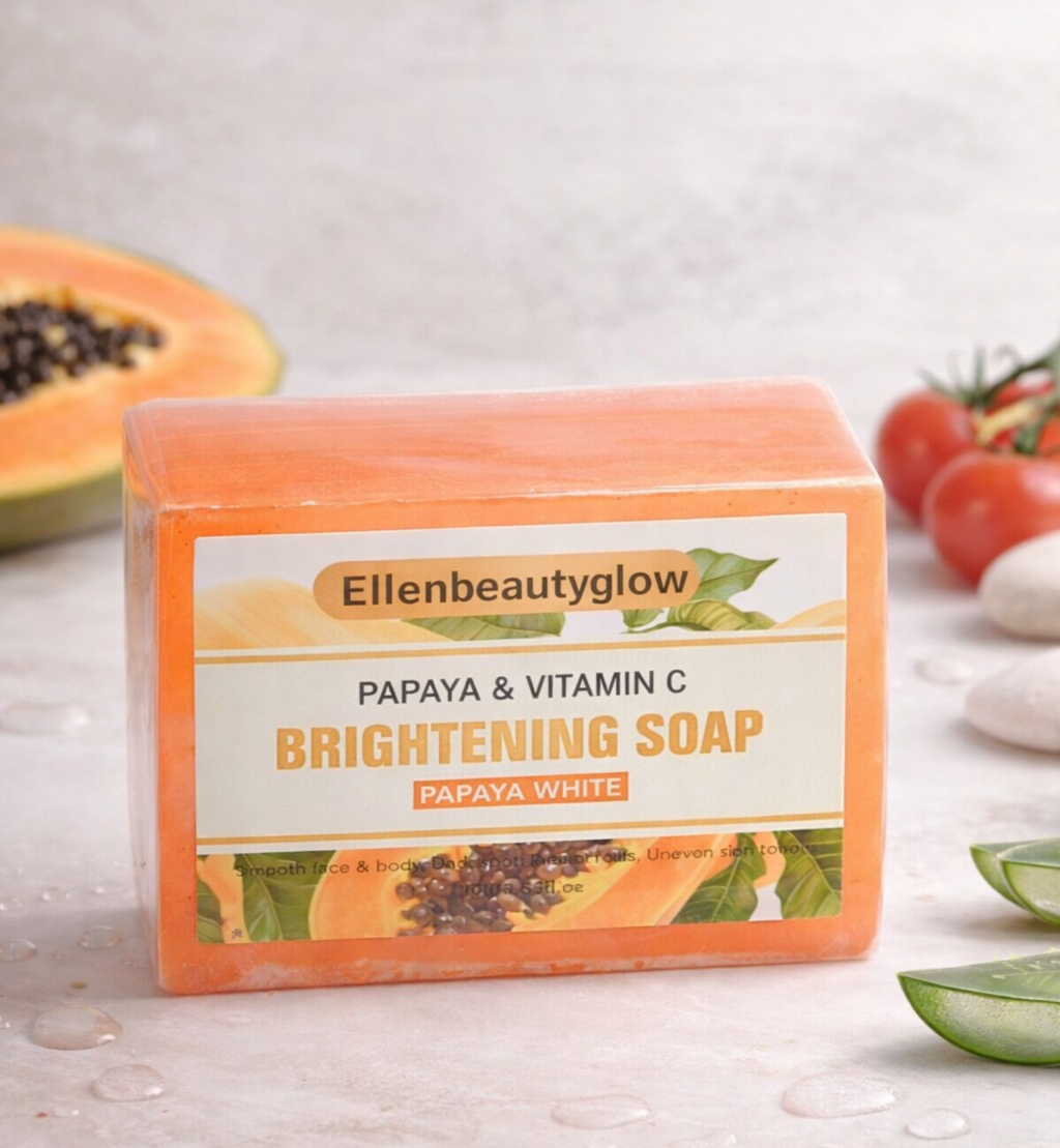PAPAYA & VITAMIN C  BRIGHTENING SOAP