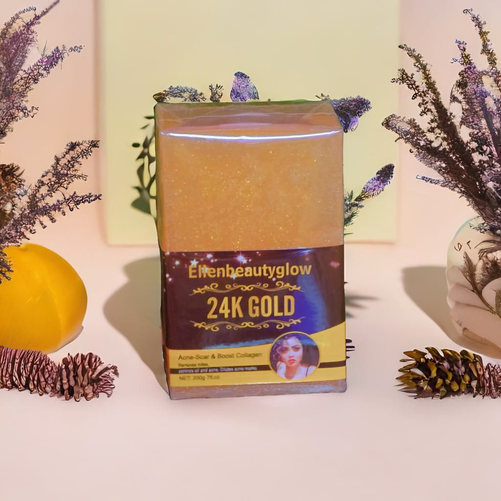 24 k GOLD acne -scar & Boost collagen/ Ellebeautyglow